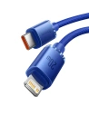 Hurtownia GSM - Kabel USB-C do Lightning Baseus Crystal, 20W, PD, 2m (niebieski) - BSU3021BLU - {ean13} - Hurt