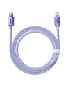 Hurtownia GSM - Kabel USB-C do Lightning Baseus Crystal, 20W, PD, 1.2m (fialová) - BSU3023PRP - {ean13} - Hurt