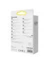 Hurtownia GSM - Kabel USB-C do Lightning Baseus Crystal, 20W, PD, 1.2m (fialová) - BSU3023PRP - {ean13} - Hurt