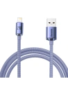 Hurtownia GSM - Kabel USB do Lightning Baseus Crystal, 2.4A, 2m (fialový) - BSU3024PRP - {ean13} - Hurt