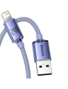 Hurtownia GSM - Kabel USB do Lightning Baseus Crystal, 2.4A, 2m (fialový) - BSU3024PRP - {ean13} - Hurt