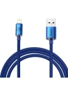 Kabel USB do Lightning Baseus Crystal, 2.4A, 2m (modrý)