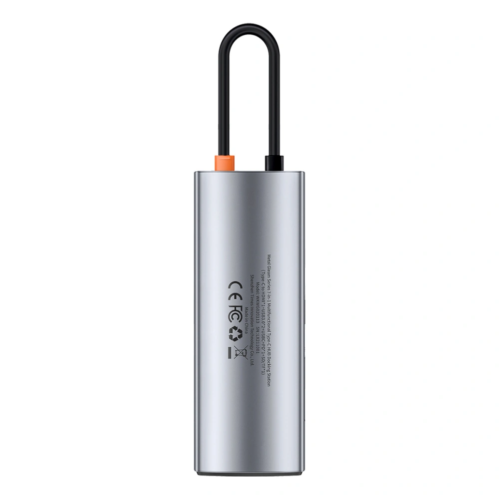 Hurtownia GSM - Adapter 7w1 Baseus Hub USB-C na 2x USB 3.0 + HDMI + USB-C PD - BSU3032 - {ean13} - Hurt