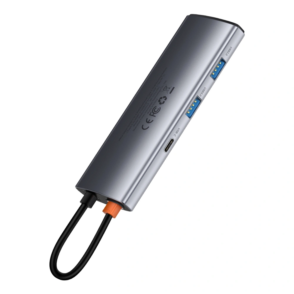 Hurtownia GSM - Adapter 7w1 Baseus Hub USB-C na 2x USB 3.0 + HDMI + USB-C PD - BSU3032 - {ean13} - Hurt