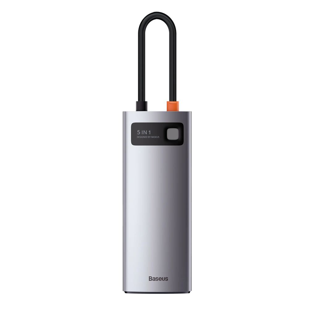 Hurtownia GSM - Adapter 5w1 Baseus Hub USB-C na 3x USB 3.0 + HDMI + USB-C PD - BSU3034 - {ean13} - Hurt