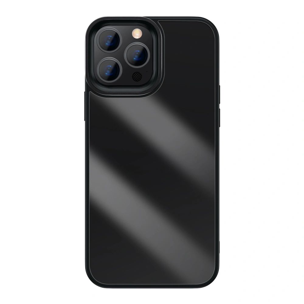 Etui Baseus Crystal Apple iPhone 13 Pro Max (czarne)