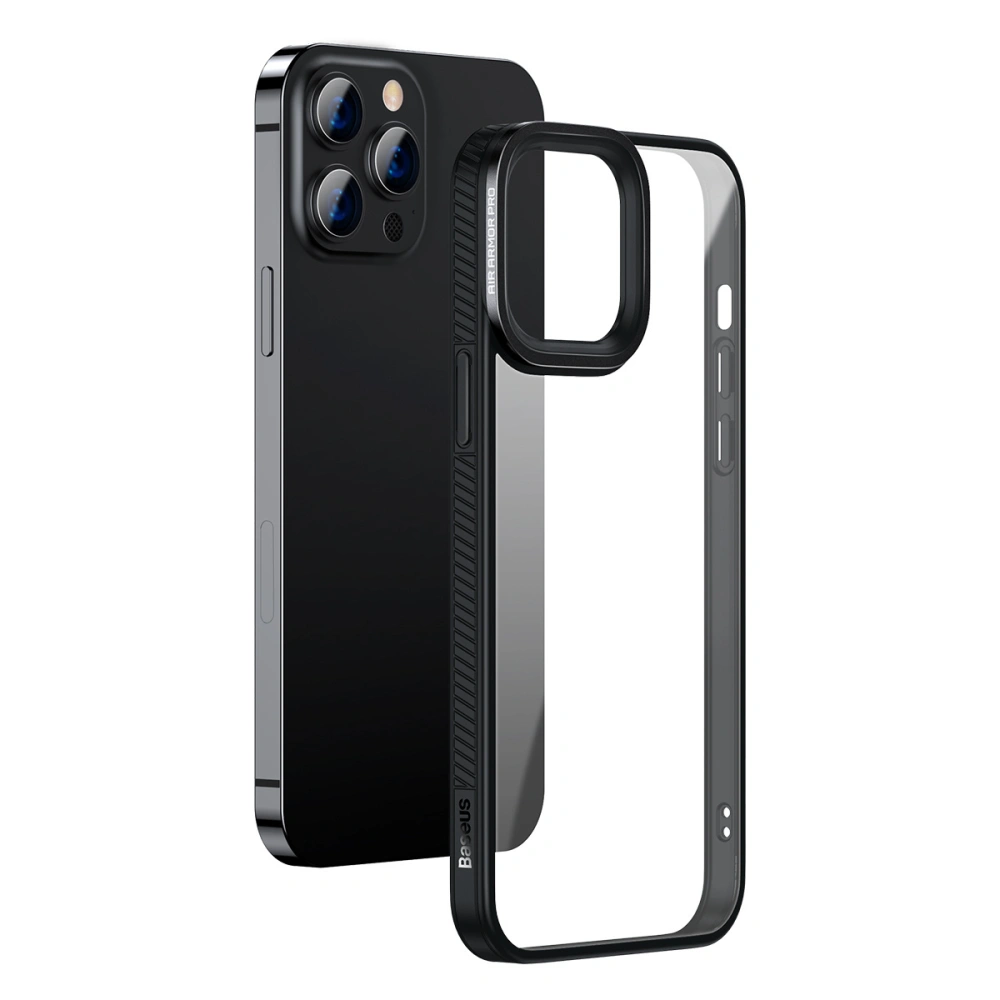Baseus Crystal Apple iPhone 13 Pro Max (black)