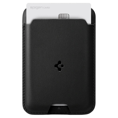 Etui na karty MagSafe Spigen Valentinus Universal Magnetic Card Holder Black