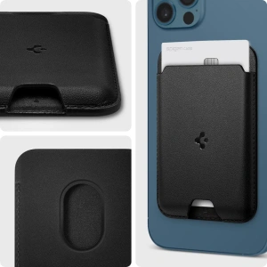 Hurtownia GSM - Etui na karty MagSafe Spigen Valentinus Universal Magnetic Card Holder Black - SPN2063BLK - {ean13} - Hurt