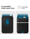 Wholesale MagSafe Card Case Spigen Valentinus Universal Magnetic Card Holder Black - SPN2063BLK - {ean13} - Hurt