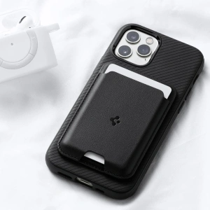 Hurtownia GSM - Etui na karty MagSafe Spigen Valentinus Universal Magnetic Držák na karty Černý - SPN2063BLK - {ean13} - Hurt