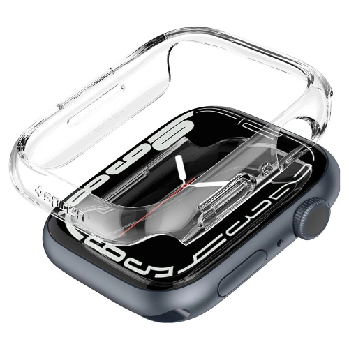 Etui Spigen Thin Fit Apple Watch 7/8 (45mm) Crystal Clear