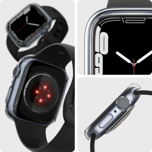Etui Spigen Thin Fit Apple Watch 7/8 (45mm) Crystal Clear