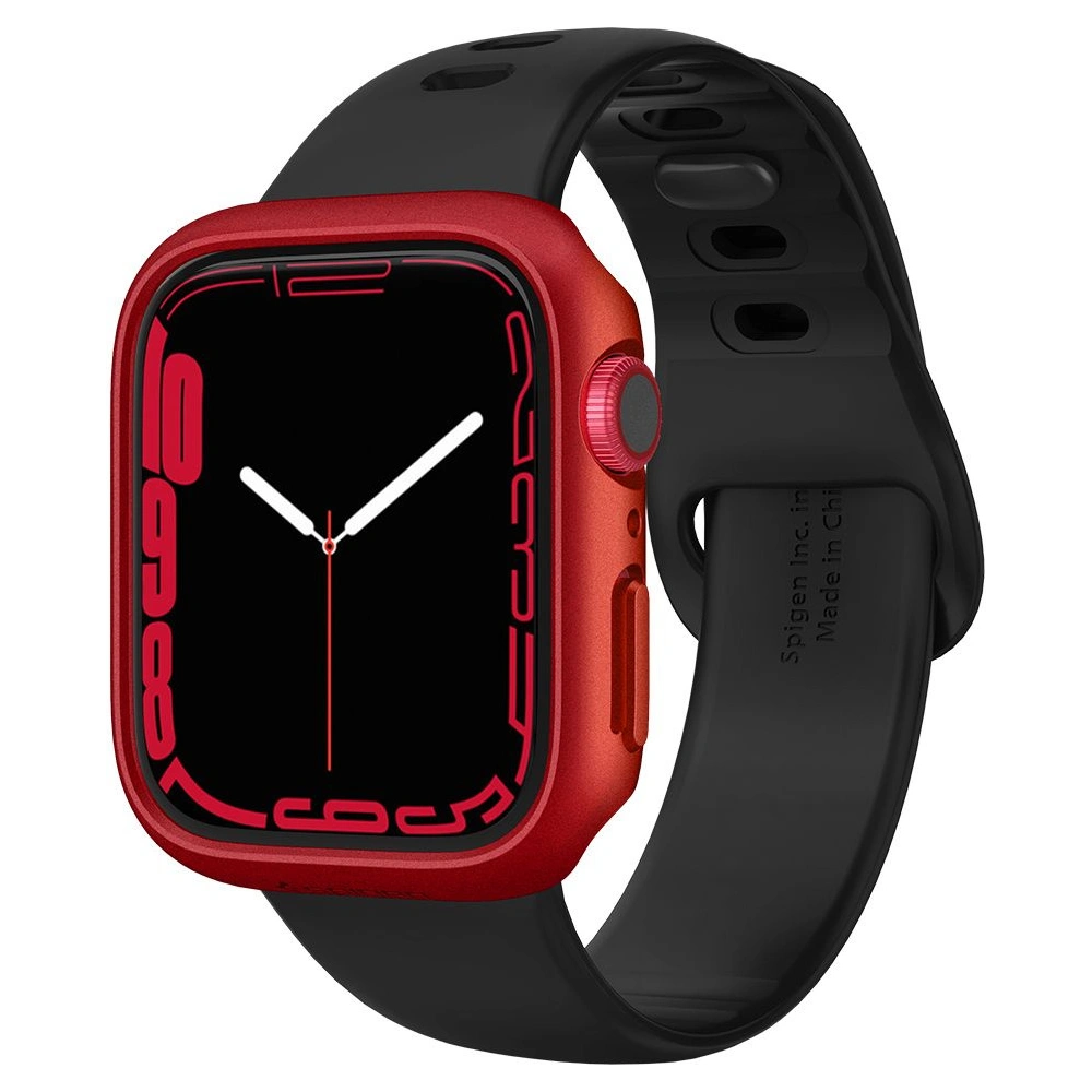 Hurtownia GSM - Etui Spigen Thin Fit Apple Watch 7/8 (45mm) Roșu Metalic - SPN2065RED - {ean13} - Hurt