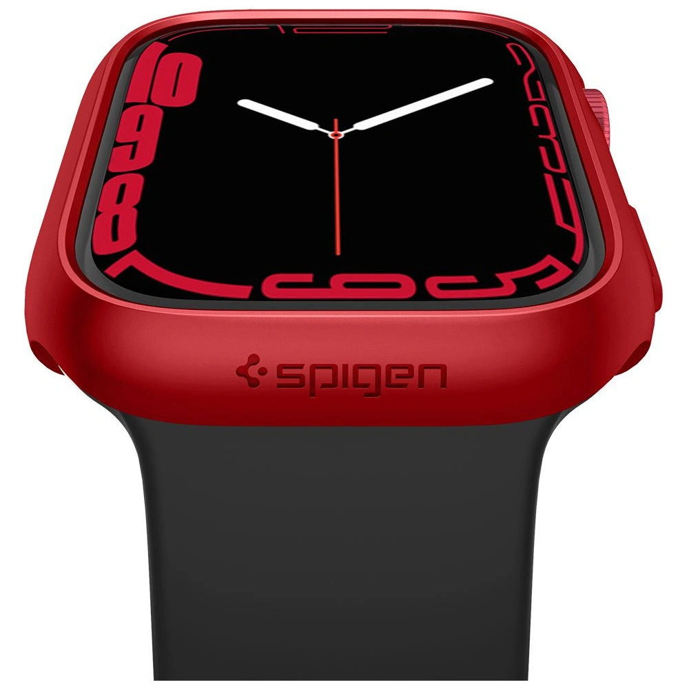 Hurtownia GSM - Etui Spigen Thin Fit Apple Watch 7/8 (45mm) Roșu Metalic - SPN2065RED - {ean13} - Hurt