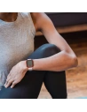 Etui Spigen Thin Fit Apple Watch 7/8 (45mm) Metalická červená