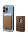 Etui na karty Spigen Valentinus Magsafe Universal Magnetic Card Holder Brown