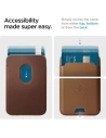 Hurtownia GSM - Etui na karty Spigen Valentinus Magsafe Universal Magnetic Card Holder Brown - SPN2067BROWN - {ean13} - Hurt