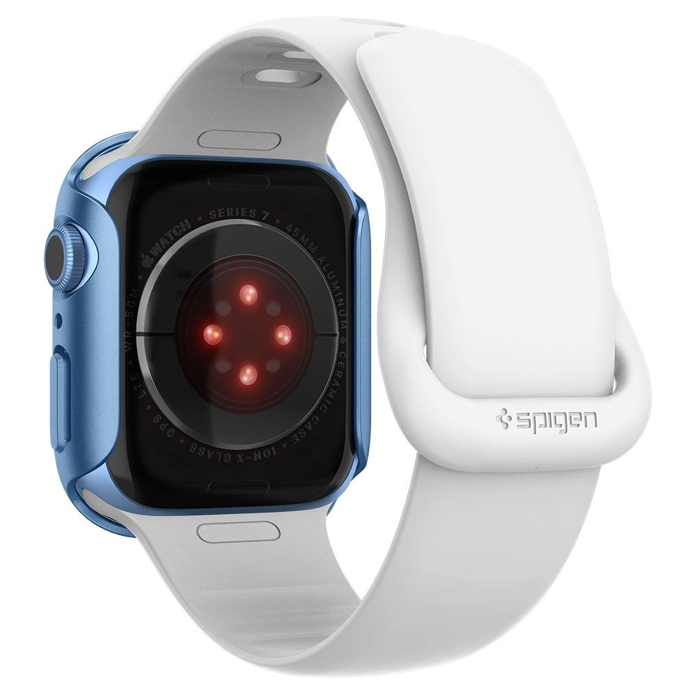 Hurtownia GSM - Etui Spigen Thin Fit Apple Watch 4/5/6/7/8/9/SE 44/45mm modré - SPN2069BLUE - {ean13} - Hurt
