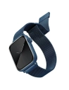 Pasek UNIQ Dante Apple Watch Series 4/5/6/7/SE/8/9/10 40/41/42mm Stainless Steel niebieski/cobalt blue