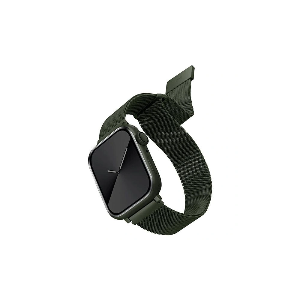 Hurtownia GSM - Pásky UNIQ Dante Apple Watch Series 4/5/6/7/SE/8/9/10 40/41/42mm nerezová ocel zelený/green - UNIQ560GRN - {ean13} - Hurt
