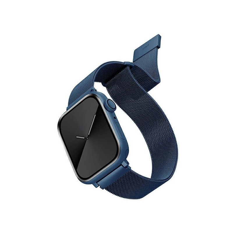 Uniq Distributor - 8886463679197 - UNIQ561BLU - UNIQ strap Dante Apple Watch Series 4/5/6/7/SE 42/44/45mm Stainless Steel cobalt blue - B2B homescreen