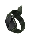 UNIQ Dante strap Apple Watch Series 4/5/6/7/SE 42/44/45mm Stainless Steel zielony/green