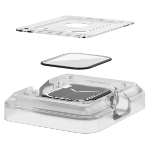 Szkło hybrydowe Spigen Proflex ez Fit Apple Watch 4/5/6/7/8/9/SE 44/45mm [2 PACK]
