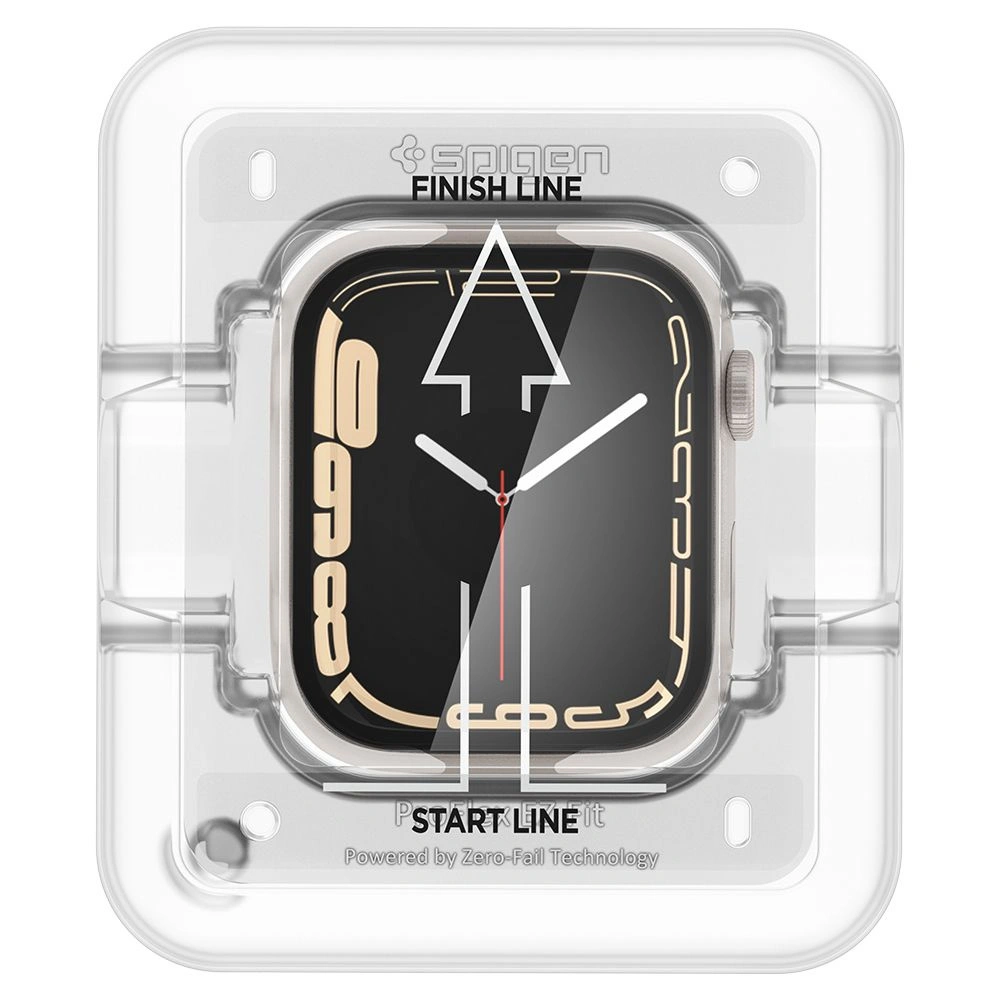 Hurtownia GSM - Hybidní sklo Spigen Proflex ez Fit Apple Watch 4/5/6/7/8/9/SE 44/45mm [2 PACK] - SPN2070 - {ean13} - Hurt
