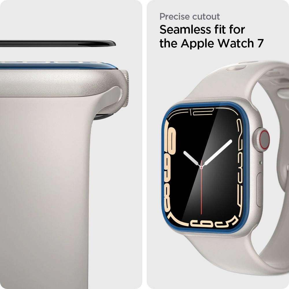 Hurtownia GSM - Hybidní sklo Spigen Proflex ez Fit Apple Watch 4/5/6/7/8/9/SE 44/45mm [2 PACK] - SPN2070 - {ean13} - Hurt