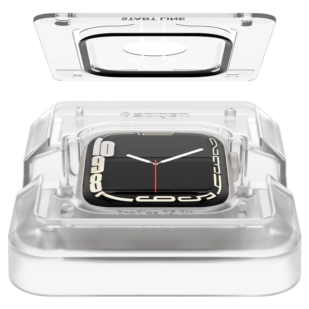 Hurtownia GSM - Hybridní sklo Spigen Proflex ez Fit Apple Watch 4/5/6/7/SE/8/9 40/41mm [2 PACK] - SPN2071 - {ean13} - Hurt