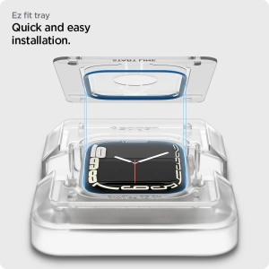 Szkło hybrydowe Spigen Proflex ez Fit Apple Watch 4/5/6/7/SE/8/9 40/41mm  [2 PACK]