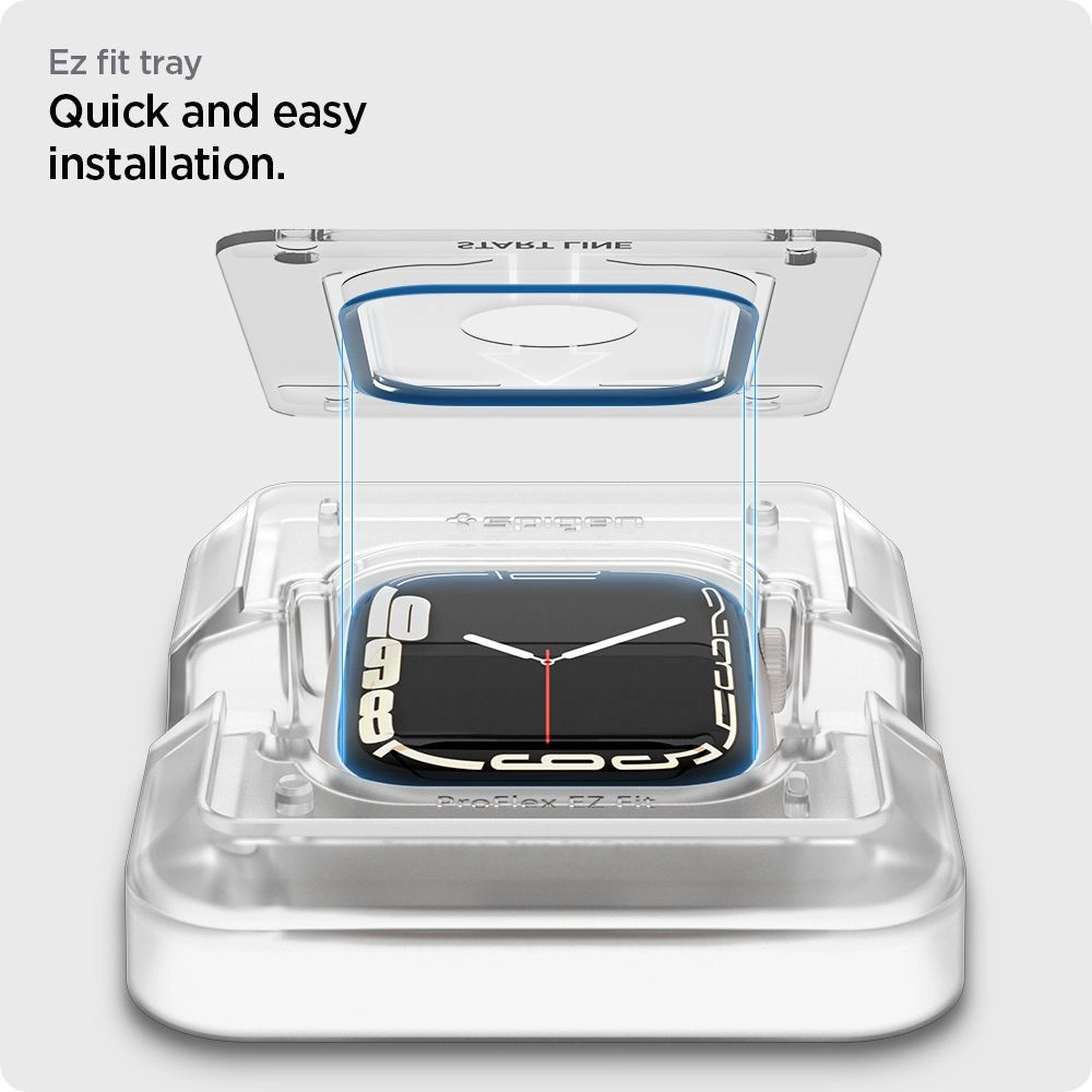 Hurtownia GSM - Hybridní sklo Spigen Proflex ez Fit Apple Watch 4/5/6/7/SE/8/9 40/41mm [2 PACK] - SPN2071 - {ean13} - Hurt