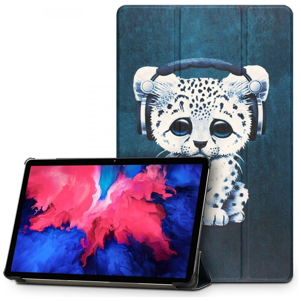 Hurtownia GSM - Etui Tech-Protect Smartcase Lenovo Tab P11 / P11+ Plus 11.0 Sad Cat - THP832BLK - {ean13} - Hurt