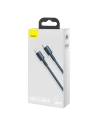 Hurtownia GSM - Kabel USB-C na USB-C Baseus High Density Braided, 100W, 2m (modrý) - BSU3040BLU - {ean13} - Hurt