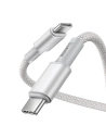Hurtownia GSM - Kabel USB-C do USB-C Baseus High Density Braided, 100W, 2m (bílý) - BSU3041WHT - {ean13} - Hurt