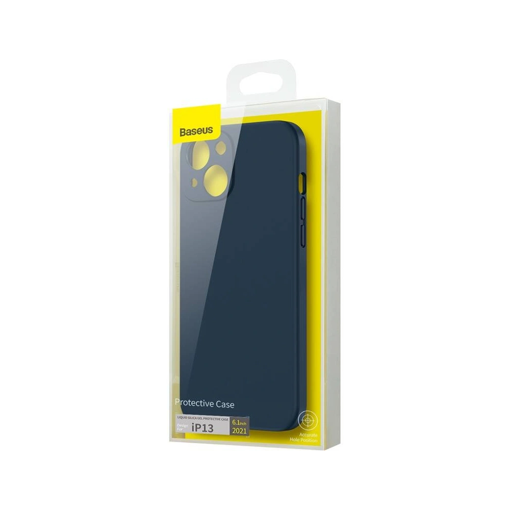Hurtownia GSM - Case Baseus Silica Apple iPhone 13 (blau) - BSU3042BLU - {ean13} - Hurt