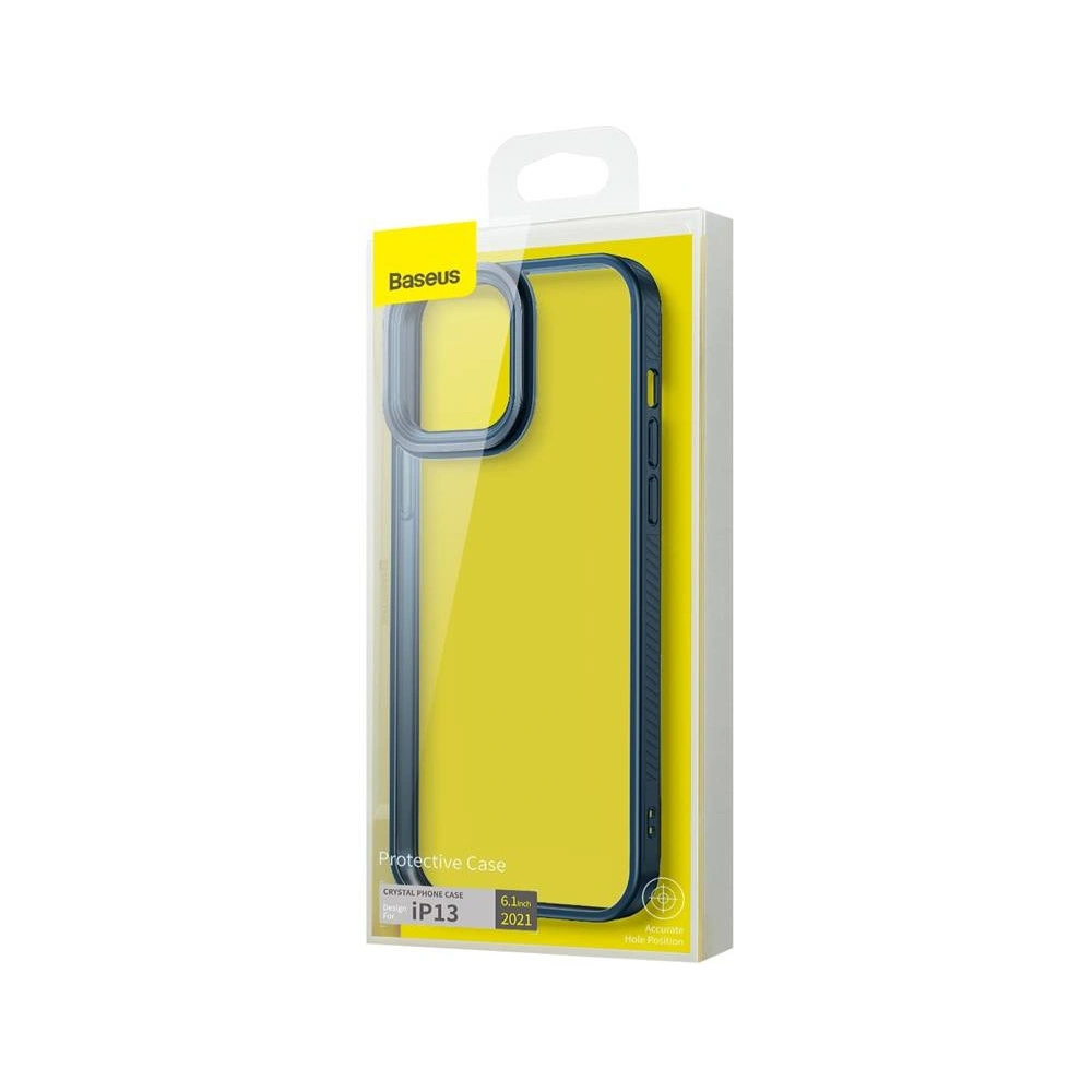 Hurtownia GSM - Case Baseus Crystal Apple iPhone 13 (blau) - BSU3043BLU - {ean13} - Hurt