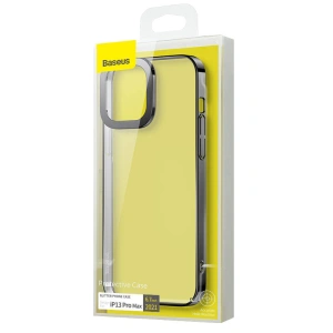 Etui Baseus Glitter Apple iPhone 13 Pro Max (czarne)
