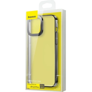 Etui Baseus Glitter Apple iPhone 13 Pro (czarne)