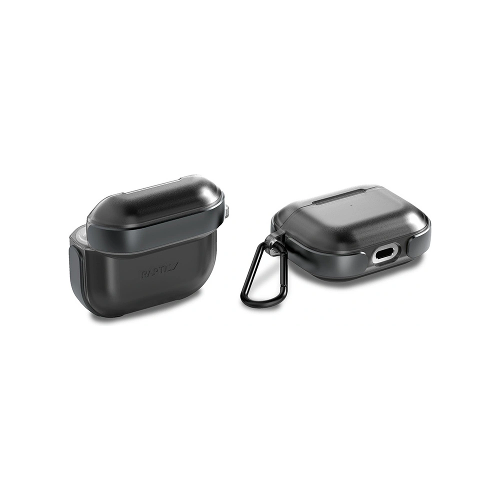 Hurtownia GSM - Etui X-Doria Raptic Air Apple AirPods 3 s karabinovým háčkem (černá) - XDR155BLK - {ean13} - Hurt