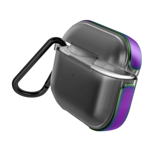 Etui X-Doria Raptic Air Apple AirPods 3 z karabińczykiem (Iridescent)