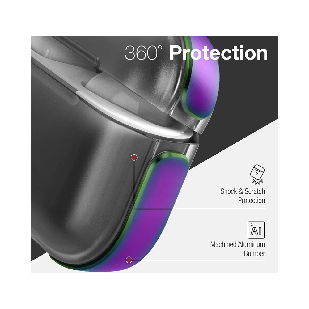 Hurtownia GSM - Etui X-Doria Raptic Air Apple AirPods 3 s karabinem (Iridescent) - XDR156IRI - {ean13} - Hurt