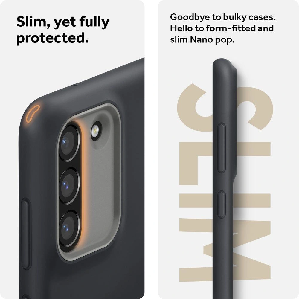 Hurtownia GSM - Etui Caseology Nano Pop Samsung Galaxy S21 FE Černá sezamová - CSL039BLK - {ean13} - Hurt