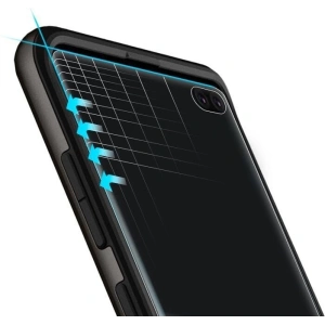 Folia Samsung Galaxy S10 Plus - Spigen Neo Flex HD - Home Screen