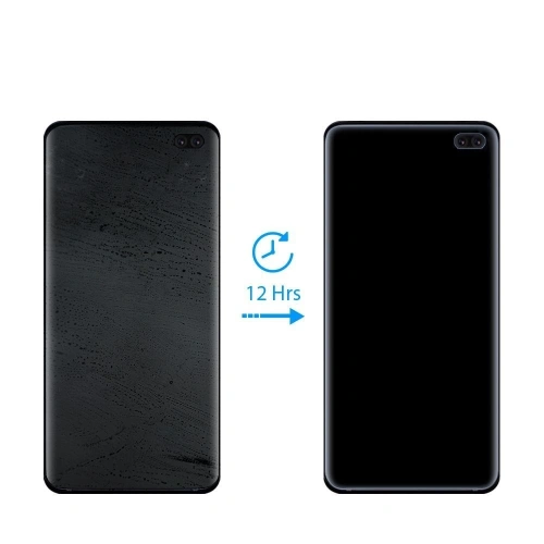 Folia Samsung Galaxy S10 Plus - Spigen Neo Flex HD - Home Screen