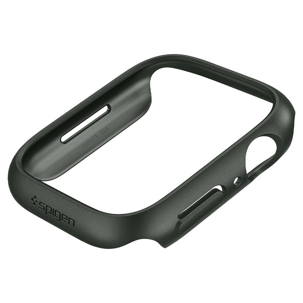 Hurtownia GSM - Etui Spigen Thin Fit Apple Watch 4/5/6/7/8/9/SE 44/45mm Vojenská zelená - SPN2074GRN - {ean13} - Hurt