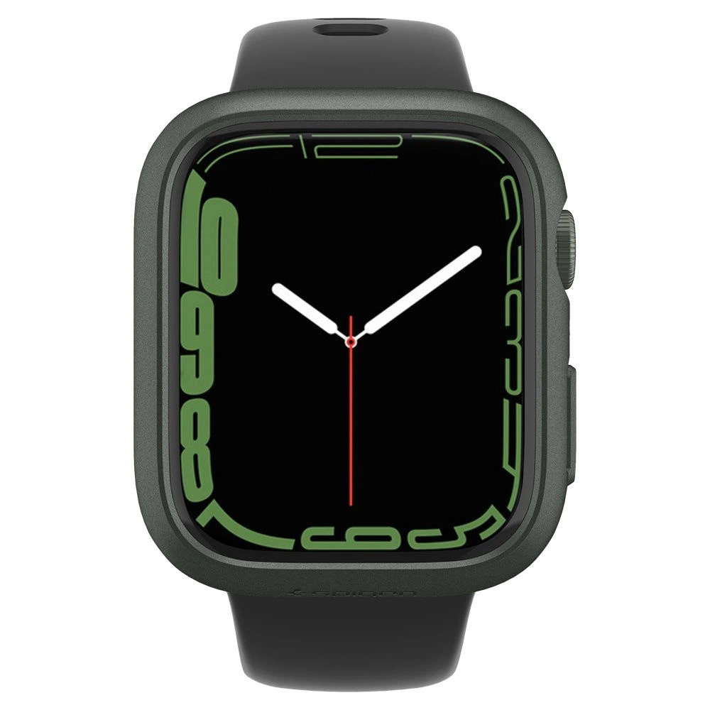 Hurtownia GSM - Etui Spigen Thin Fit Apple Watch 4/5/6/7/8/9/SE 44/45mm Vojenská zelená - SPN2074GRN - {ean13} - Hurt