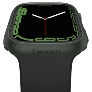 Etui Spigen Thin Fit Apple Watch 4/5/6/7/8/9/SE 44/45mm Vojenská zelená