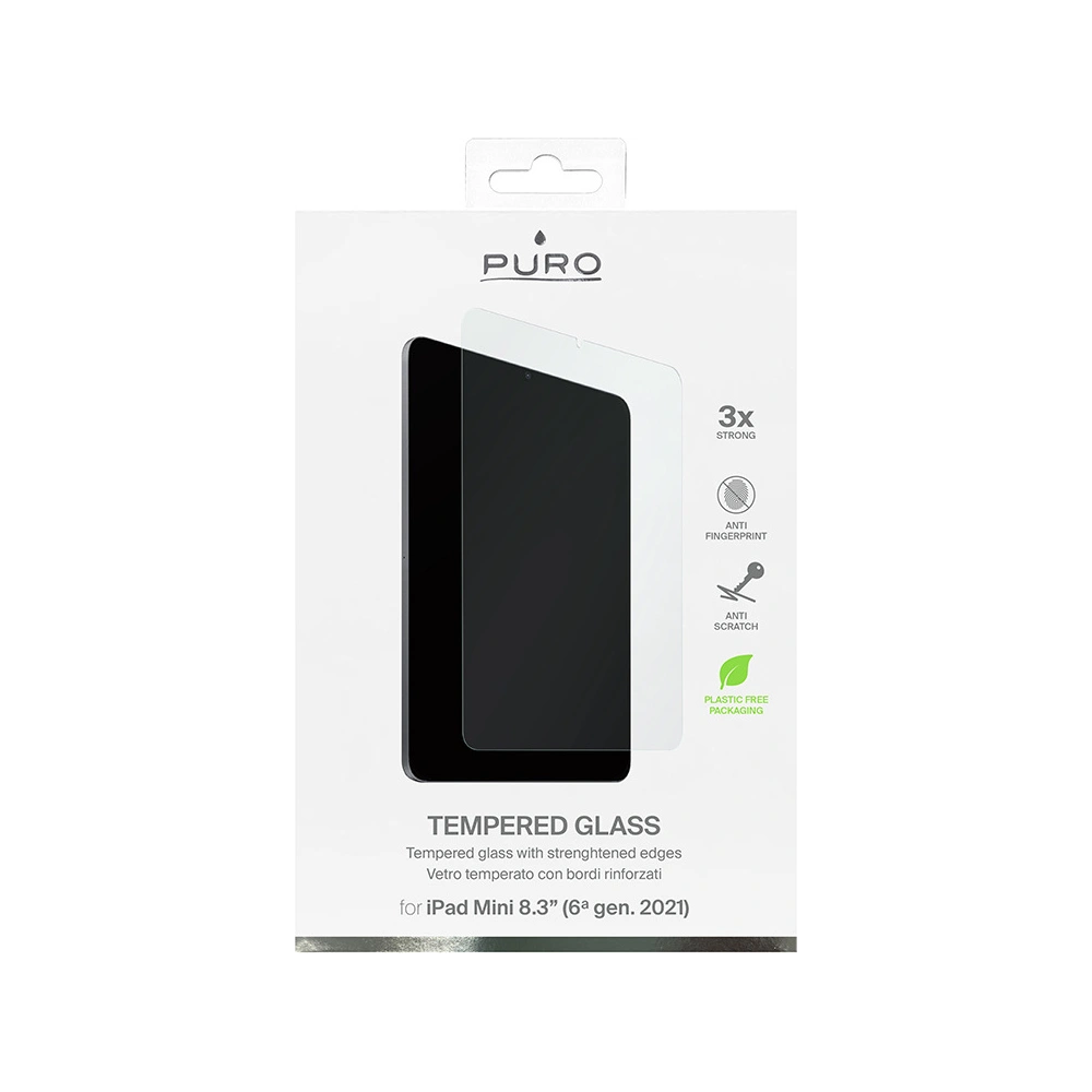Hurtownia GSM - Szkło hartowane PURO na ekran Apple iPad mini 2021 (6. generacji) - PUR530 - {ean13} - Hurt
